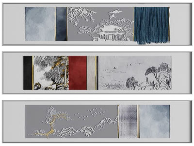 新中式墙饰挂画