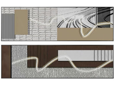 现代装饰挂画3d模型 现代装饰挂画