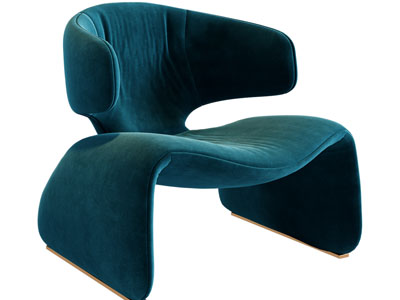 现代轻奢休闲椅子