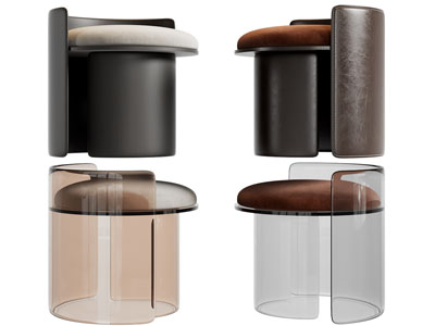 现代圆形凳子、沙发凳子