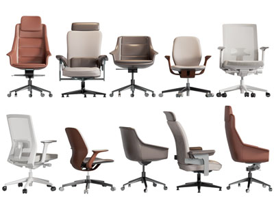 现代办公转椅