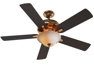 美式五叶吊扇灯