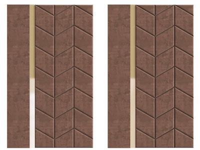 现代软包背景墙3d模型 现代软包背景墙