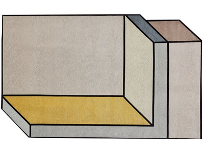 现代异形、不规则地毯3d模型 现代异形、不规则地毯