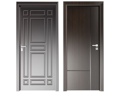 现代入户平开门