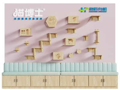 现代墙面猫爬架、宠物房子、卡座