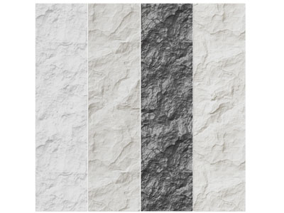 现代岩板文化石墙面、背景墙3d模型 现代岩板文化石墙面、背景墙