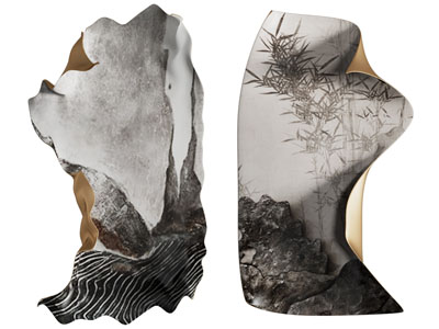 新中式墙饰挂件