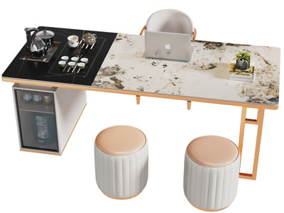 新中式茶桌椅组合