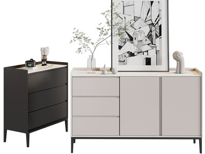 现代玄关柜、边柜