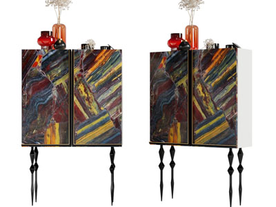 现代高脚玄关柜、边柜