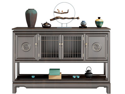 新中式玄关柜、边柜