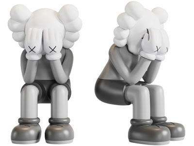 现代kwas公仔雕塑雕刻摆件3d模型 现代kwas公仔雕塑雕刻摆件