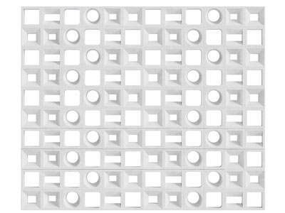 侘寂风镂空隔断3d模型 侘寂风镂空隔断