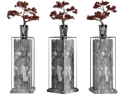 新中式盆景盆栽摆件