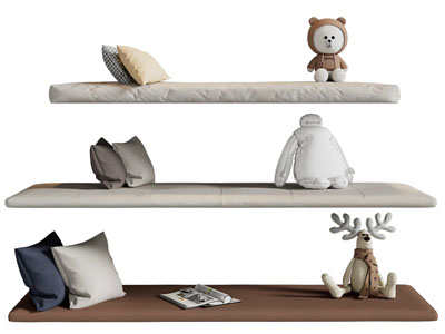 现代飘窗长方形坐垫