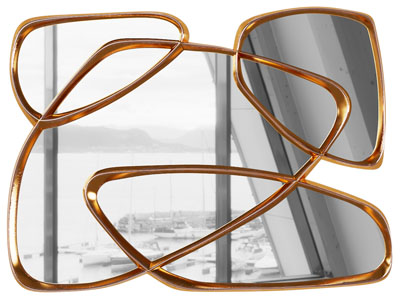 现代墙饰挂件、装饰镜子