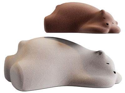 现代睡熊懒人沙发