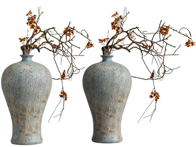 新中式陶瓷花瓶花卉