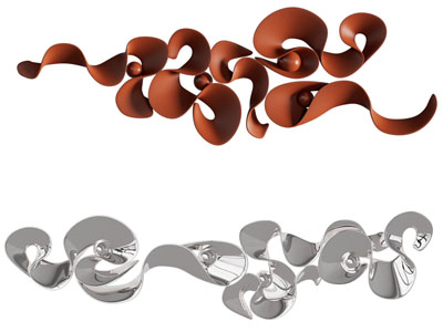 新中式飘带墙饰挂件