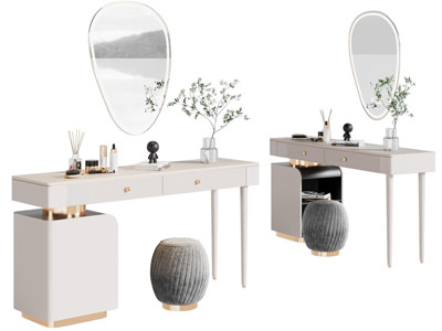 现代化妆、梳妆台