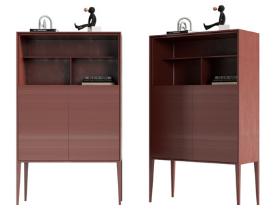 北欧高脚玄关柜、边柜