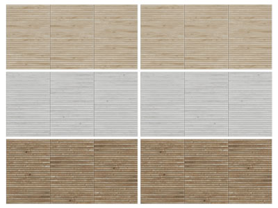 现代实木吸音板、护墙板、墙饰板