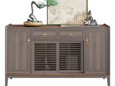 新中式玄关柜、边柜