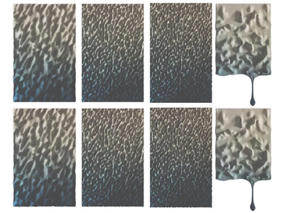 现代水纹墙饰挂件