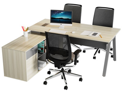 现代老板台、老板桌椅组合