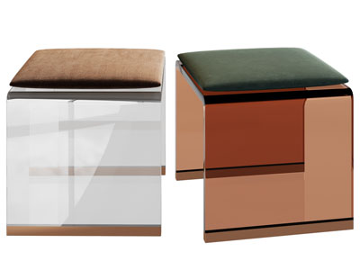 现代方形沙发凳子