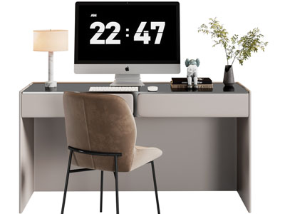 现代书桌椅组合