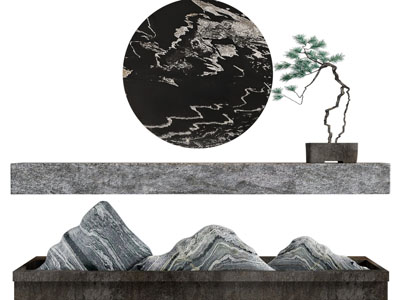 新中式景观园艺小品