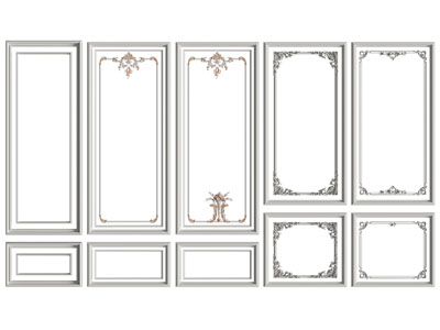 欧式雕花、石膏线