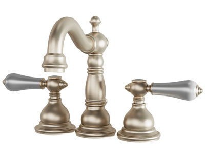 现代复古金属水龙头3d模型 现代复古金属水龙头