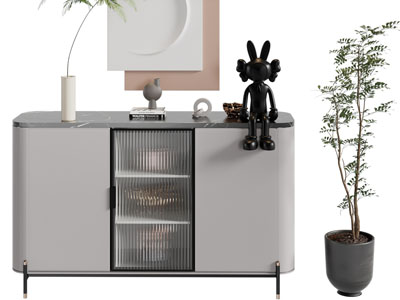 现代玄关柜、边柜