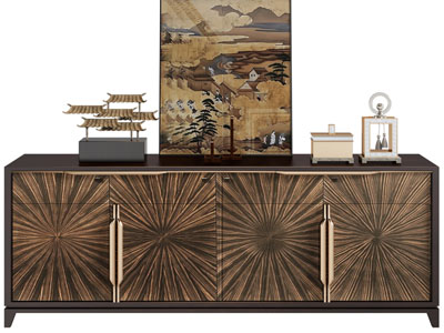 新中式玄关柜、边柜