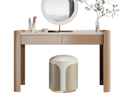 新中式化妆、梳妆台