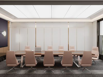 现代轻奢会议室