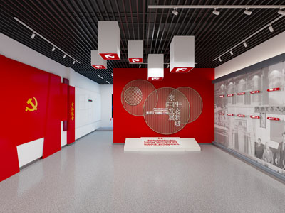 现代城市建设规划展厅展览