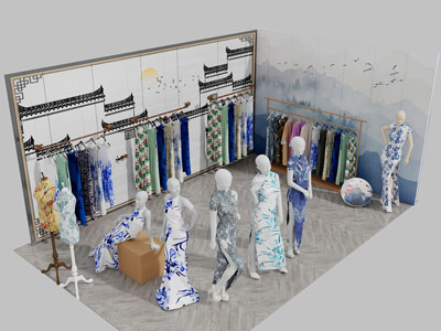 新中式旗袍女装专卖店