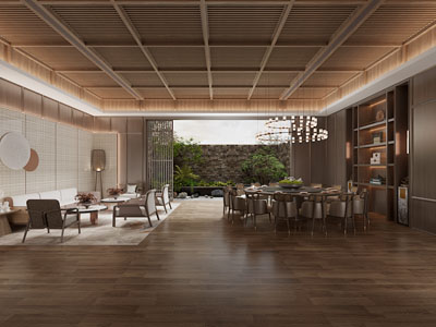 新中式酒店包厢包间