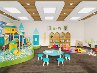 现代幼儿园活动教室