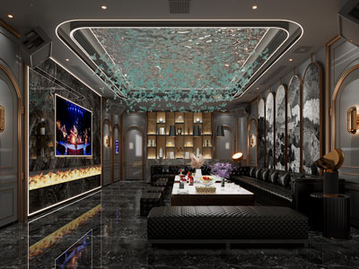 现代轻奢KTV包房