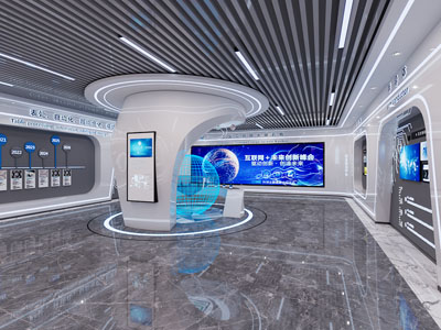 现代科技互联网展厅展览