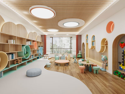 现代幼儿园活动教室
