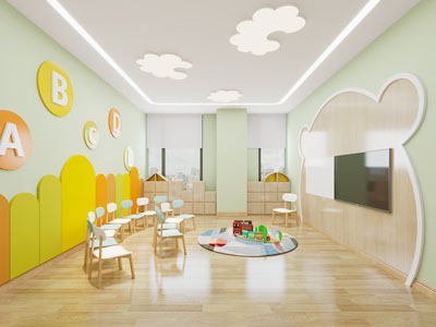 现代幼儿活动教室