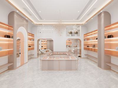 现代女士手提包、首饰专卖店