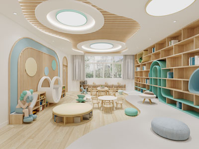 现代幼儿空间活动教室
