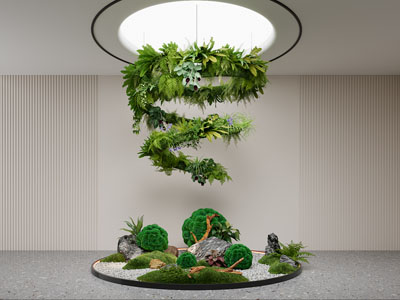 现代室内景观园艺小品